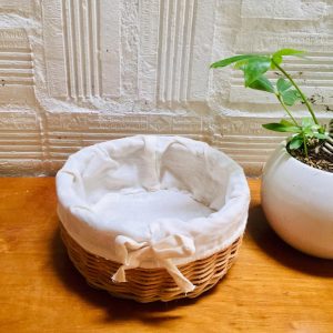 Khay mây tròn